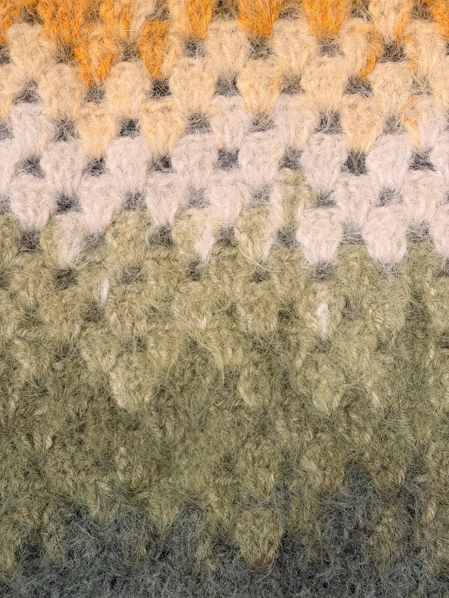 Forest Shawl/Scarf -How to enjoy yarn playground