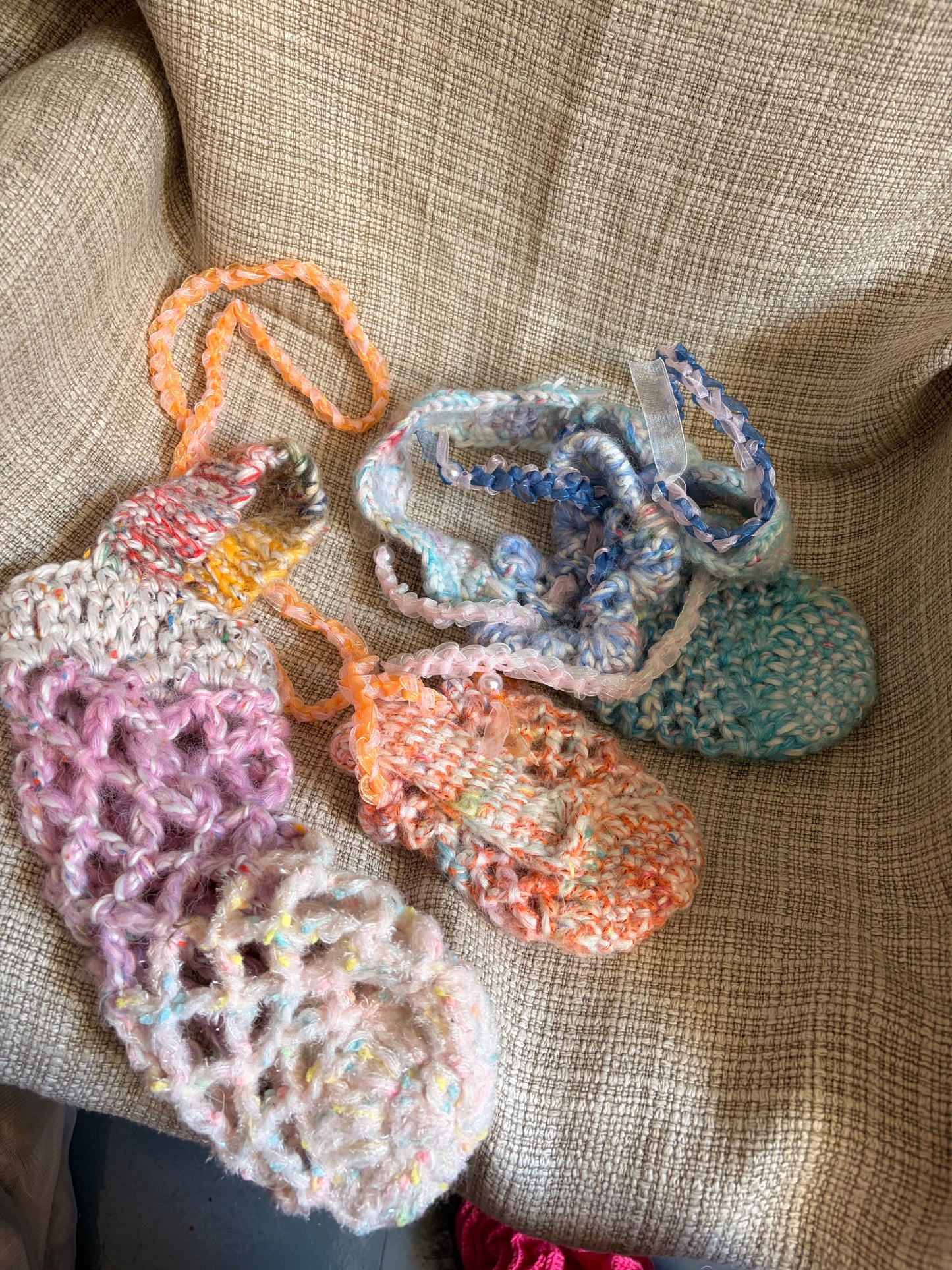 Cup bag -How to enjoy yarn playground