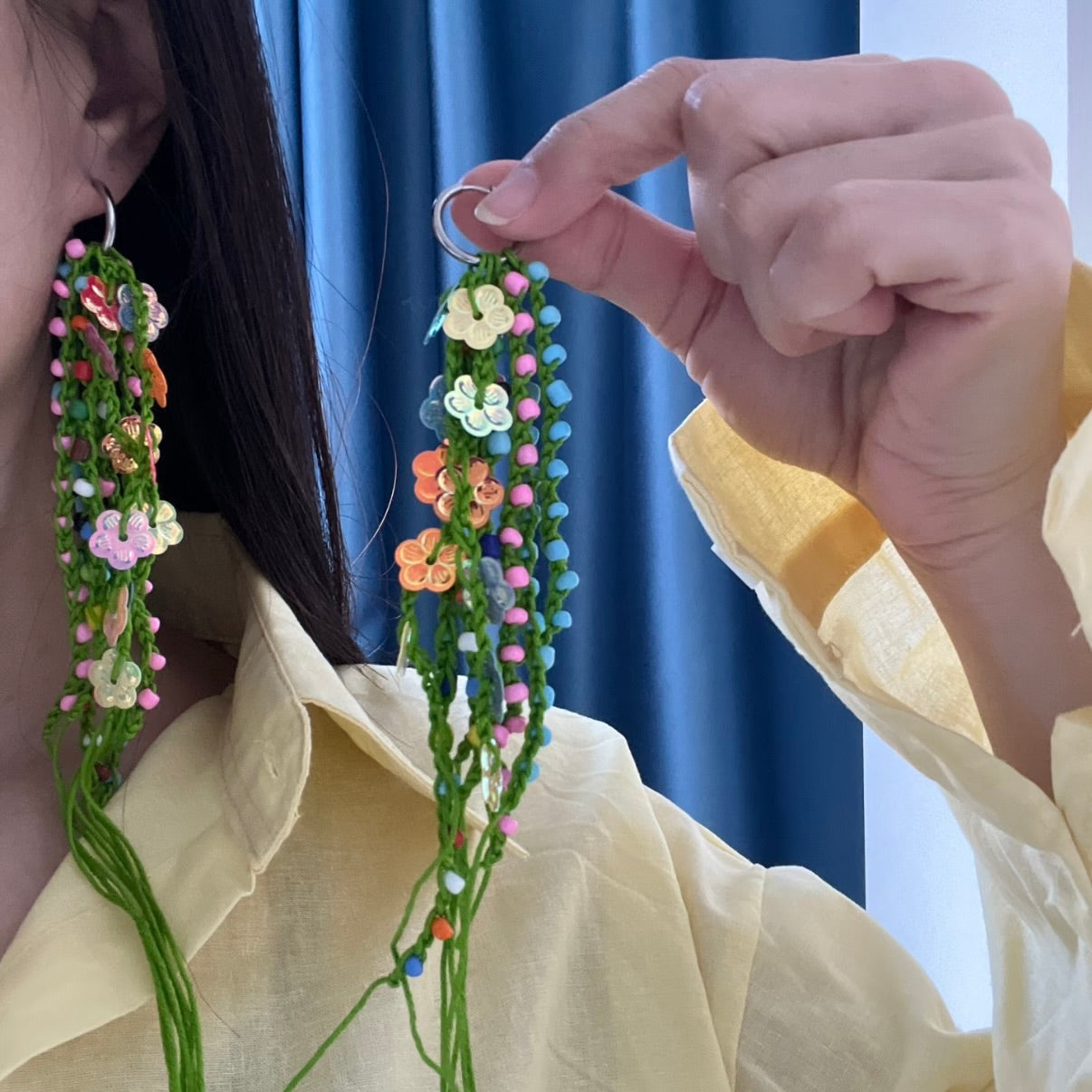 Crochet earing gifts