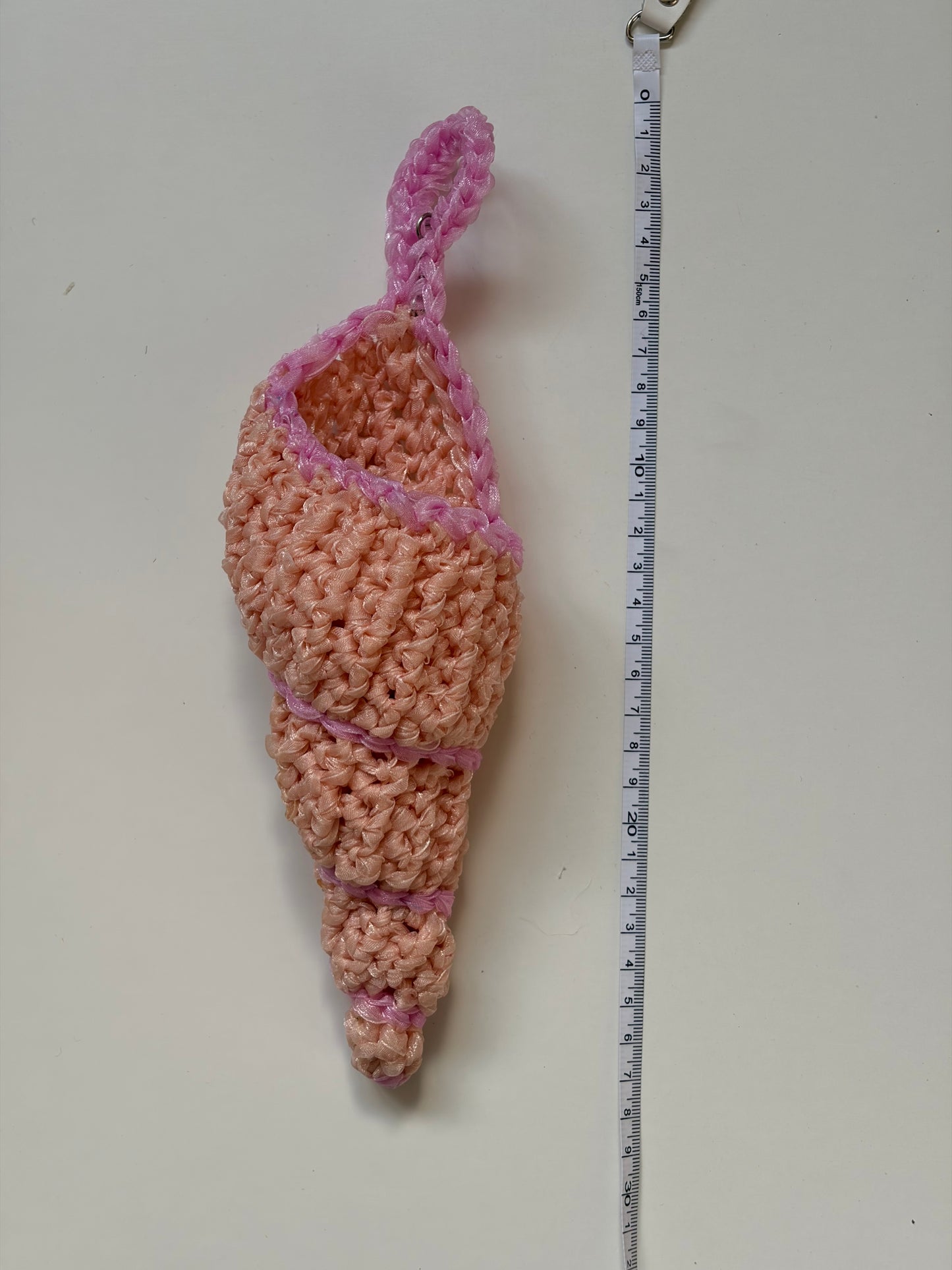 Small Sea Shell -How to enjoy yarn playground