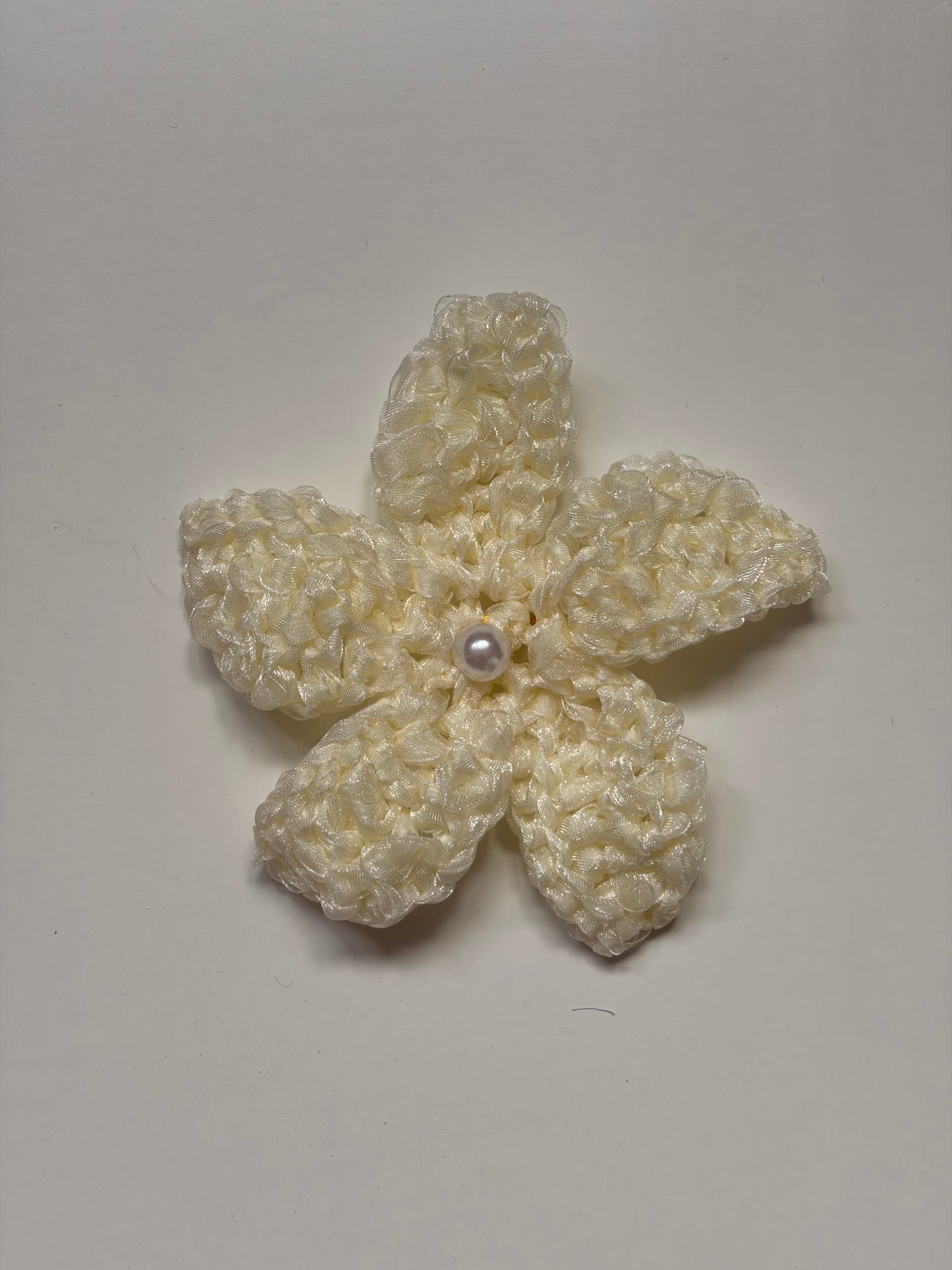 Plumeria Ribboned -How to enjoy yarn playground