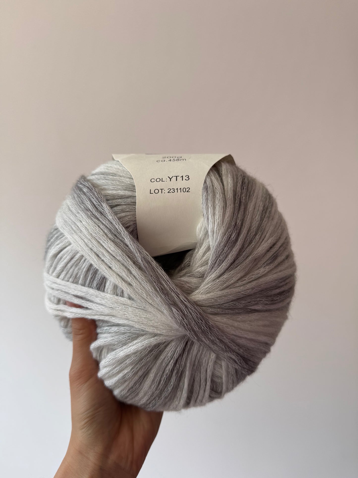 SHIKE Cloud-Cluster Multicolor Rainbow Yarn for Knitting&Crocheting.Soft Wool Acrylic Cotton Blended Yarn.Gradient Space-Dyed Air Yarn