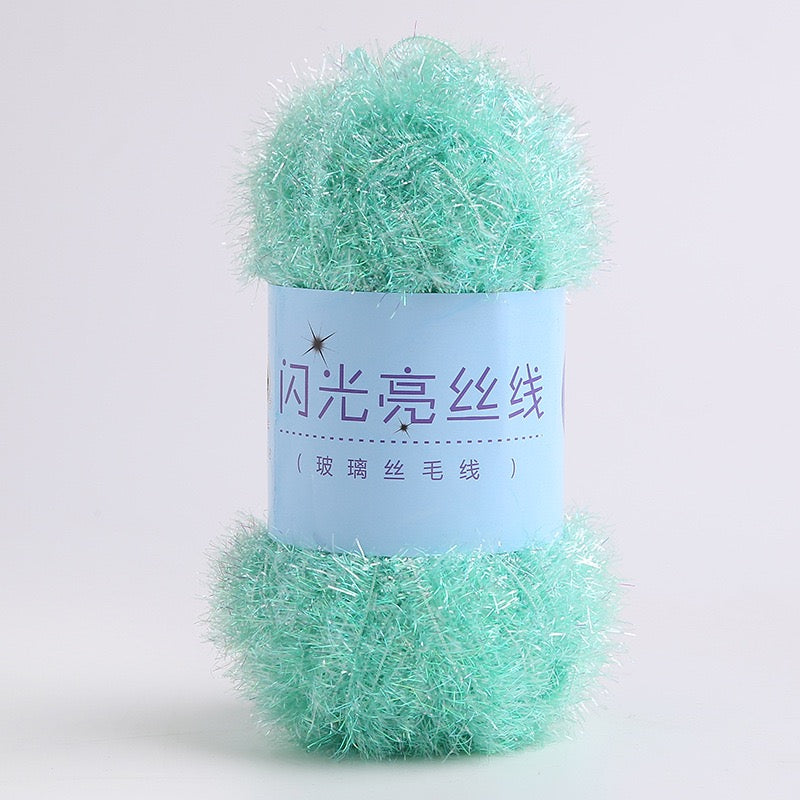 Iridescent Glass Yarn