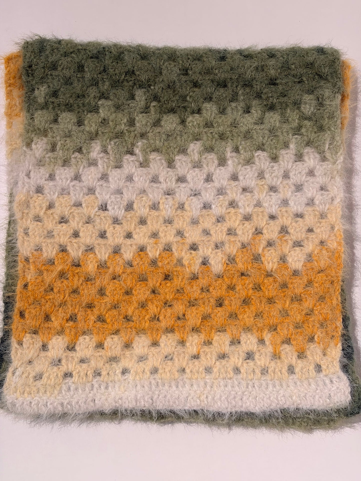 Forest Shawl/Scarf -How to enjoy yarn playground