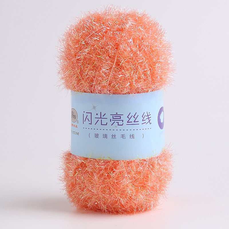 Iridescent Glass Yarn