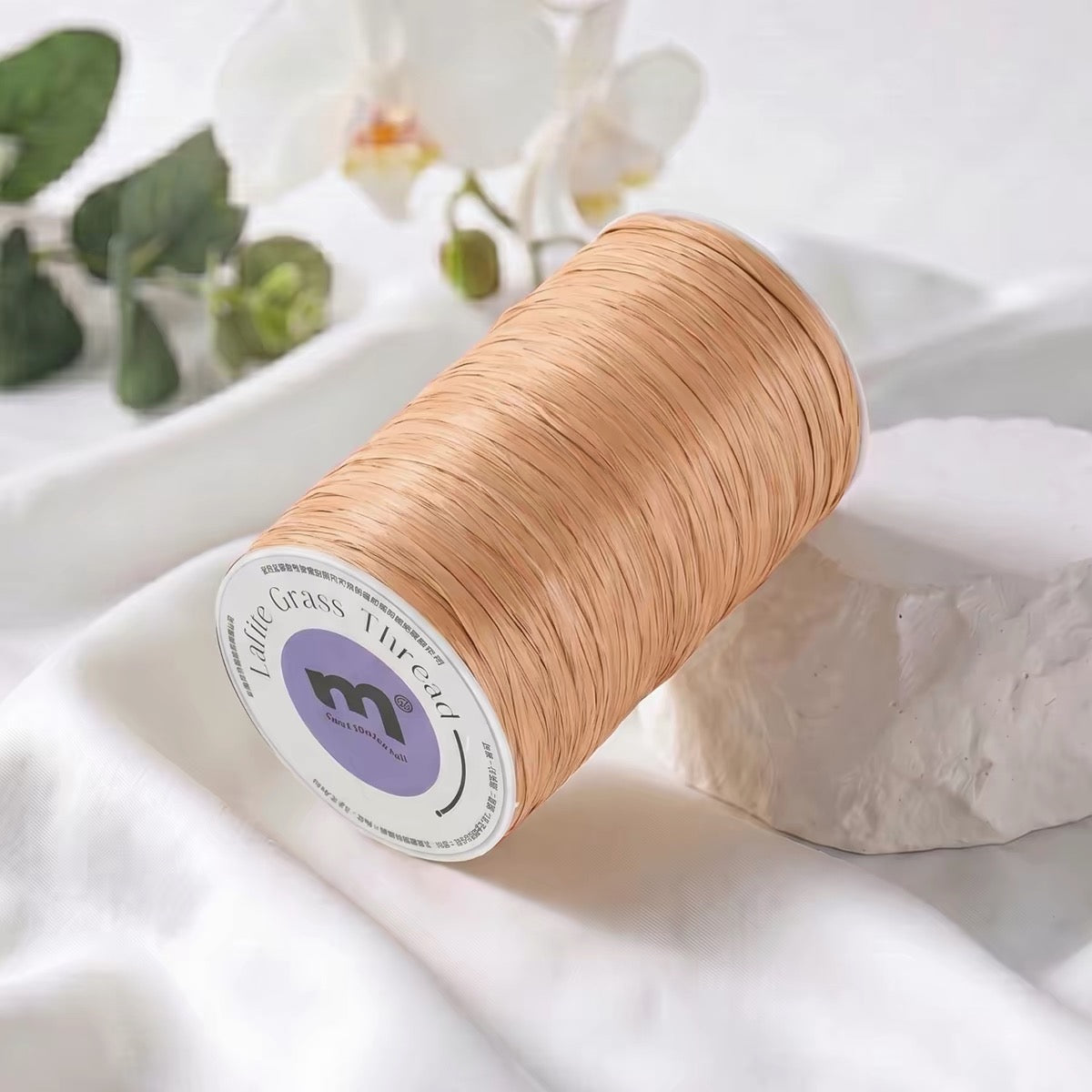 XMT Raffia Yarn – Plant Fibre Cotton for Crochet and Knit DIY Bags and Hats