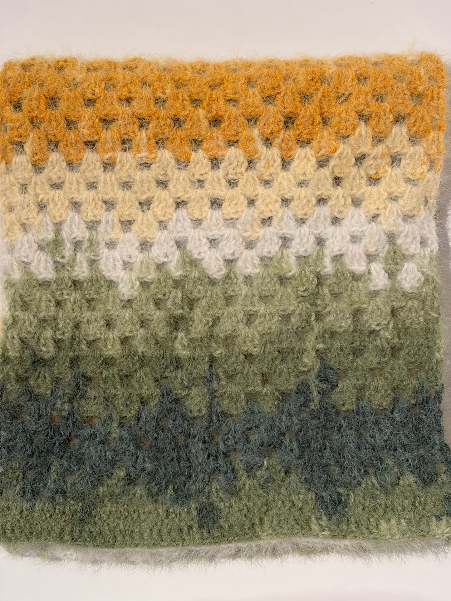Forest Shawl/Scarf -How to enjoy yarn playground