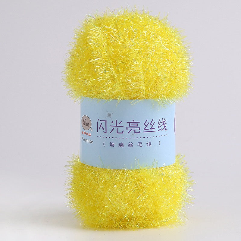 Iridescent Glass Yarn