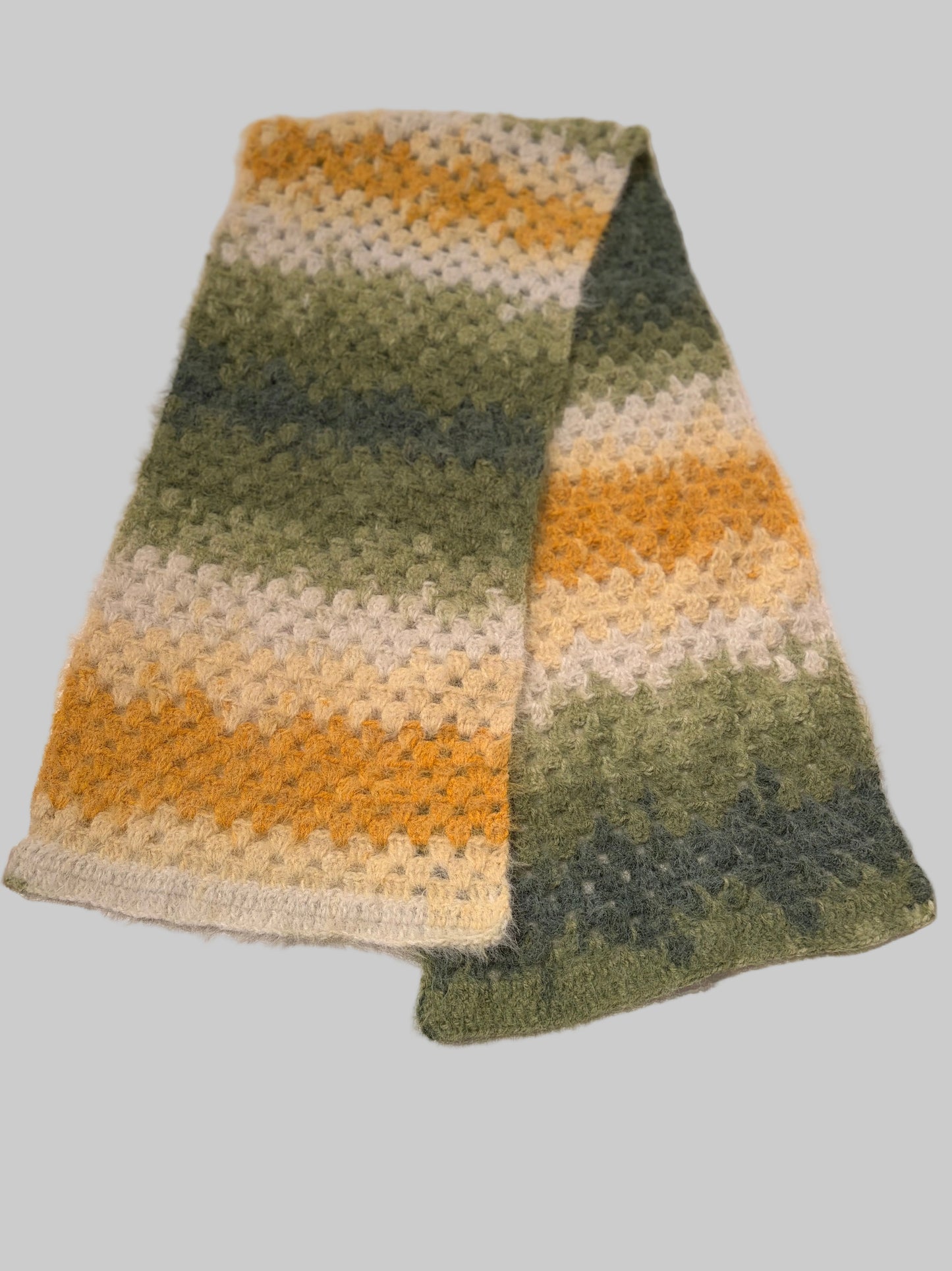 Forest Shawl/Scarf -How to enjoy yarn playground