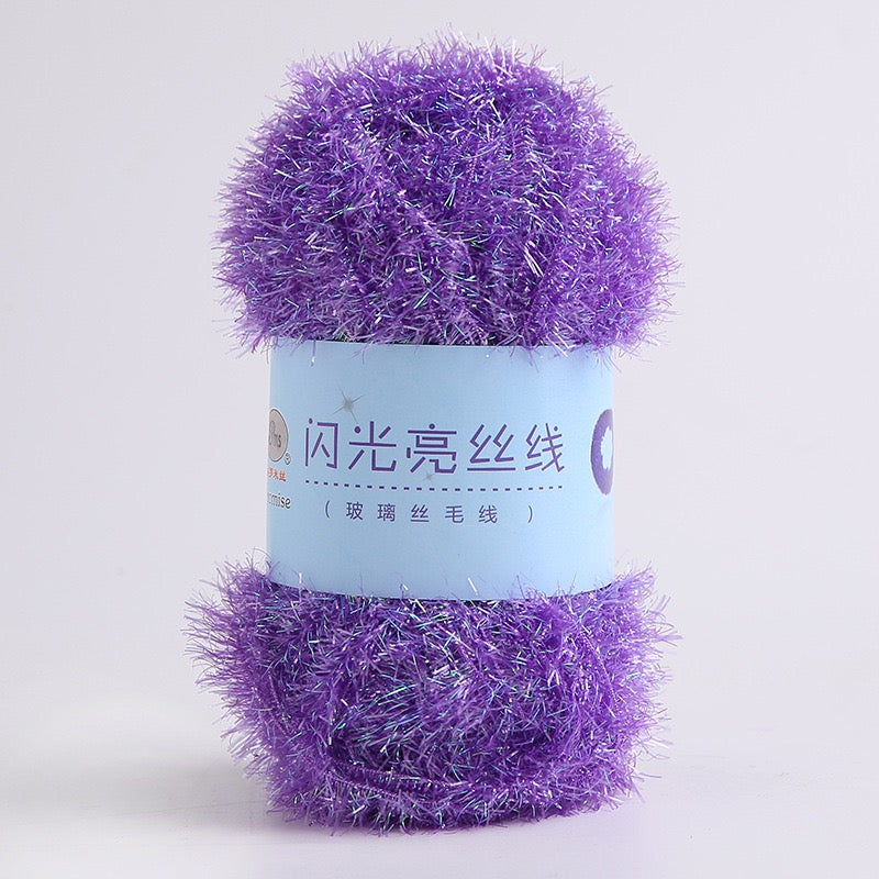 Iridescent Glass Yarn