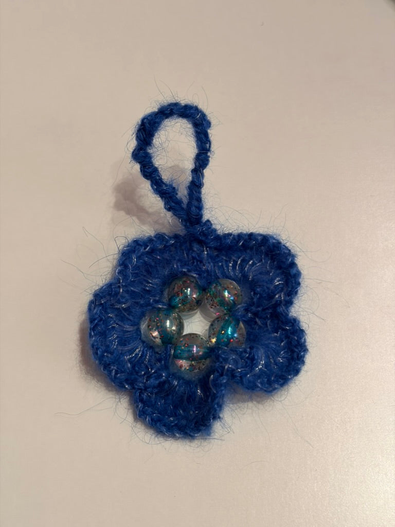 LYX Beaded flower Key chain