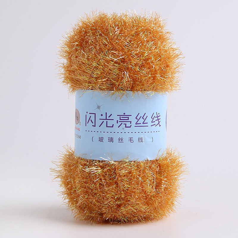 Iridescent Glass Yarn