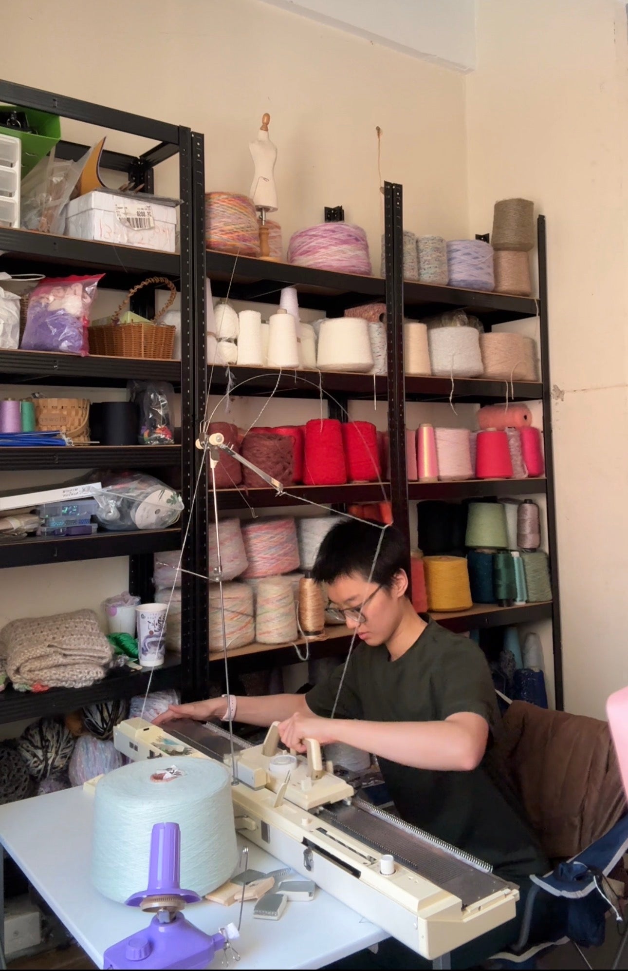 Knitting Machine Experience