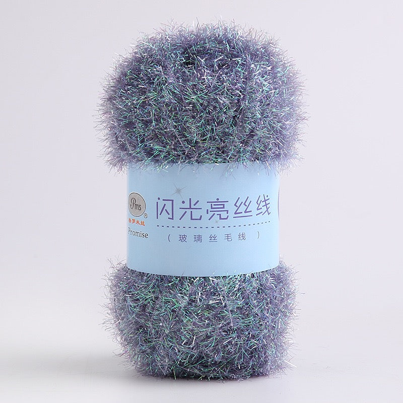 Iridescent Glass Yarn