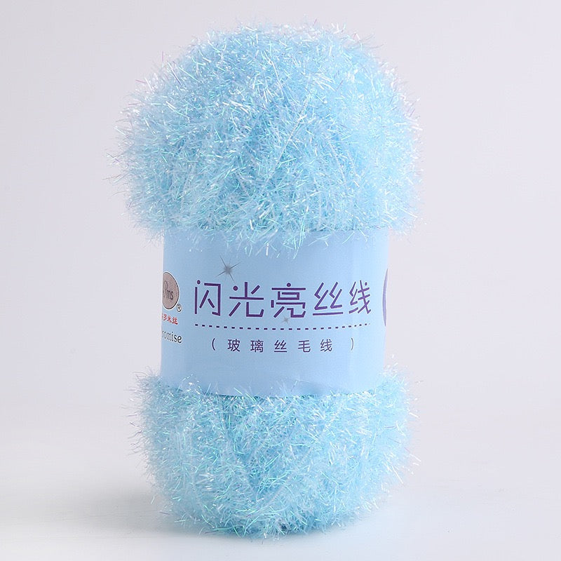 Iridescent Glass Yarn