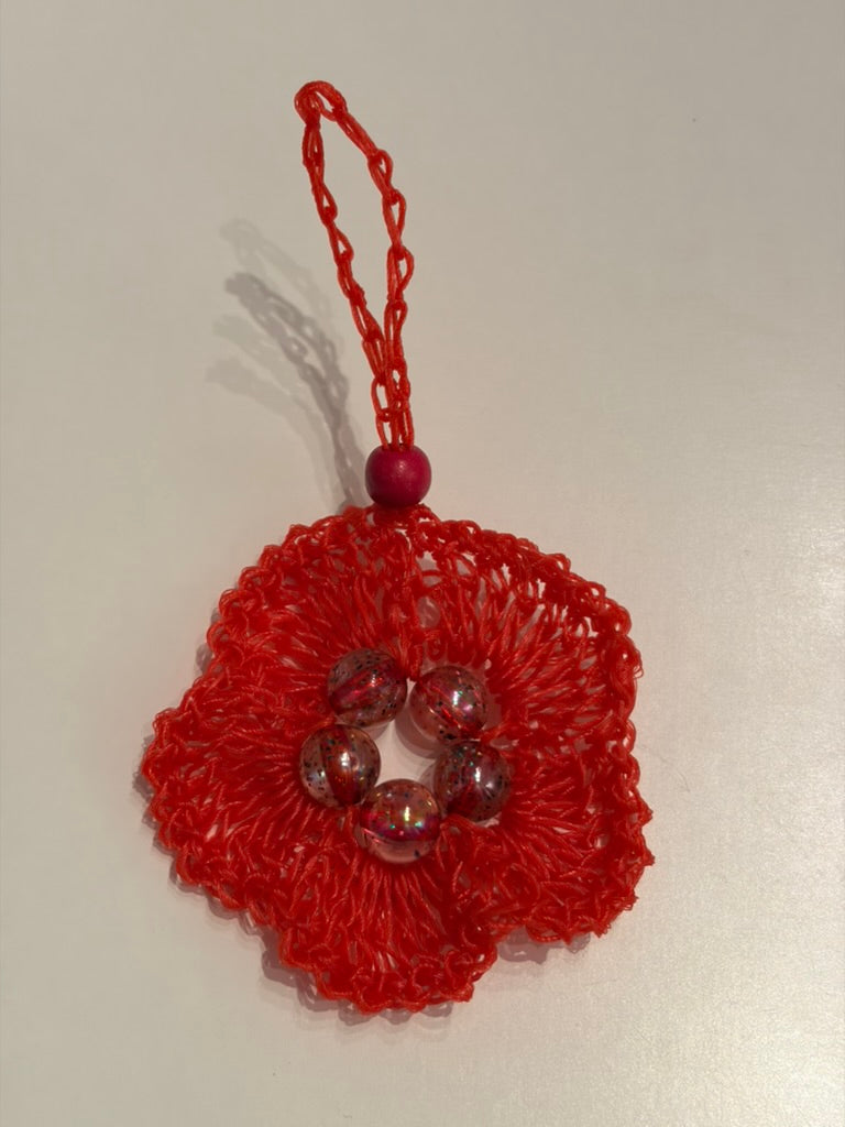 LYX Beaded flower Key chain