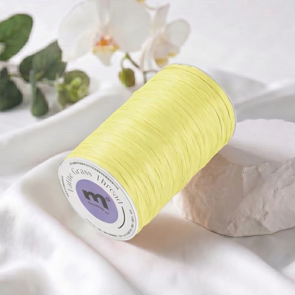 XMT Raffia Yarn – Plant Fibre Cotton for Crochet and Knit DIY Bags and Hats
