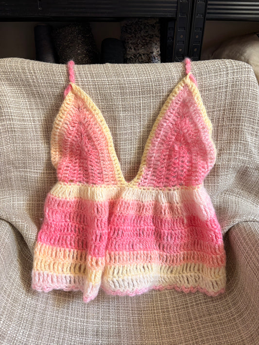 Dolly Top  -How to enjoy yarn playground