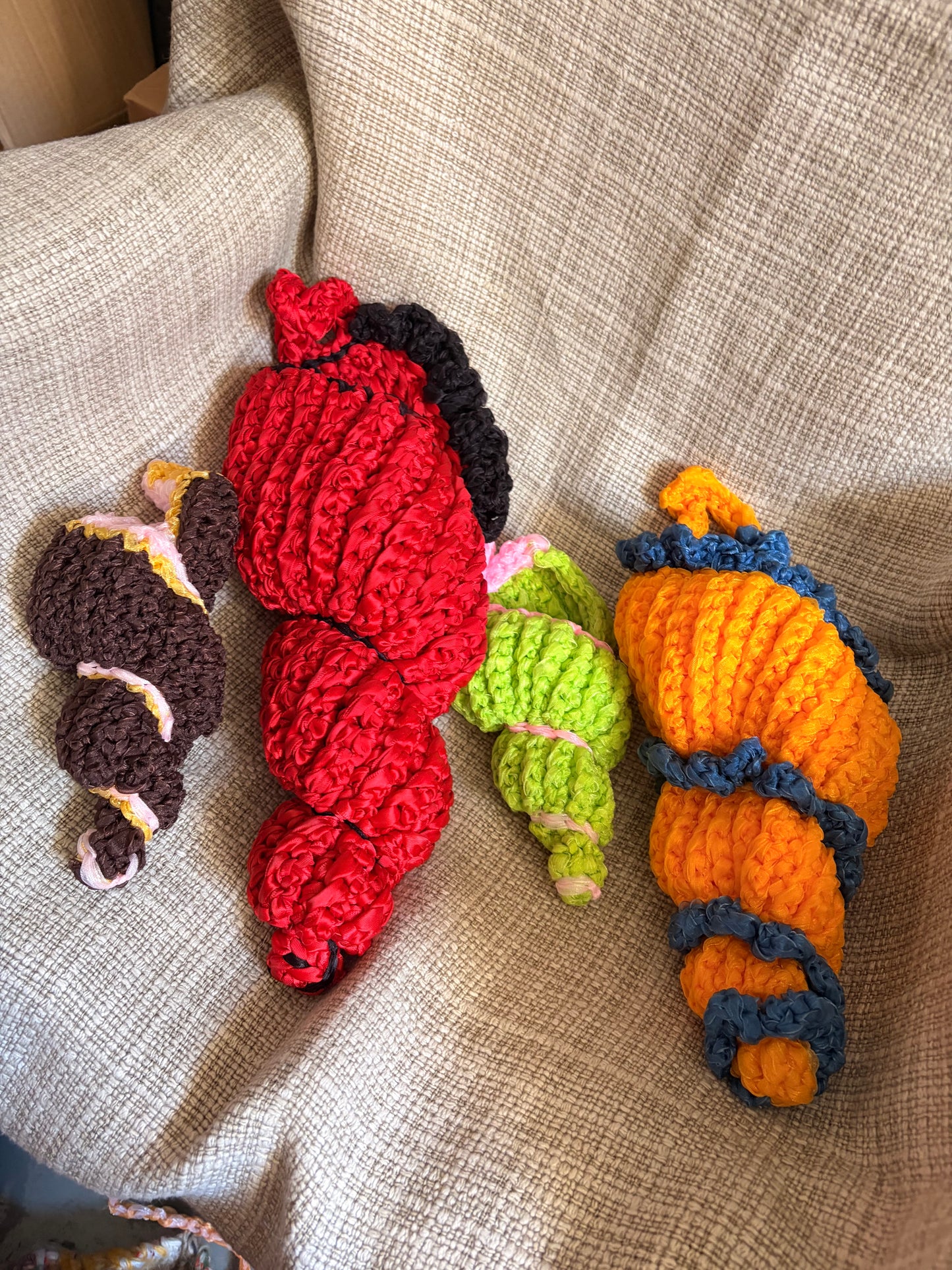 Bigger Seashell -How to enjoy yarn playground