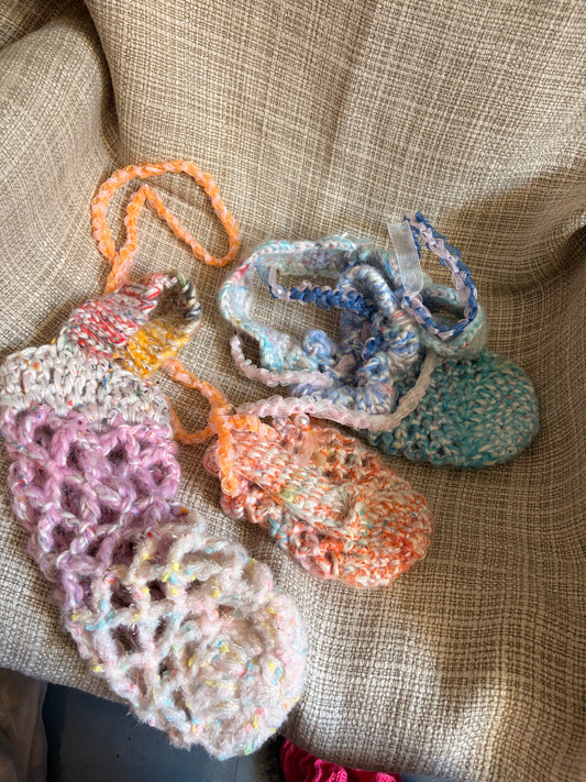 Cup bag  -How to enjoy yarn playground