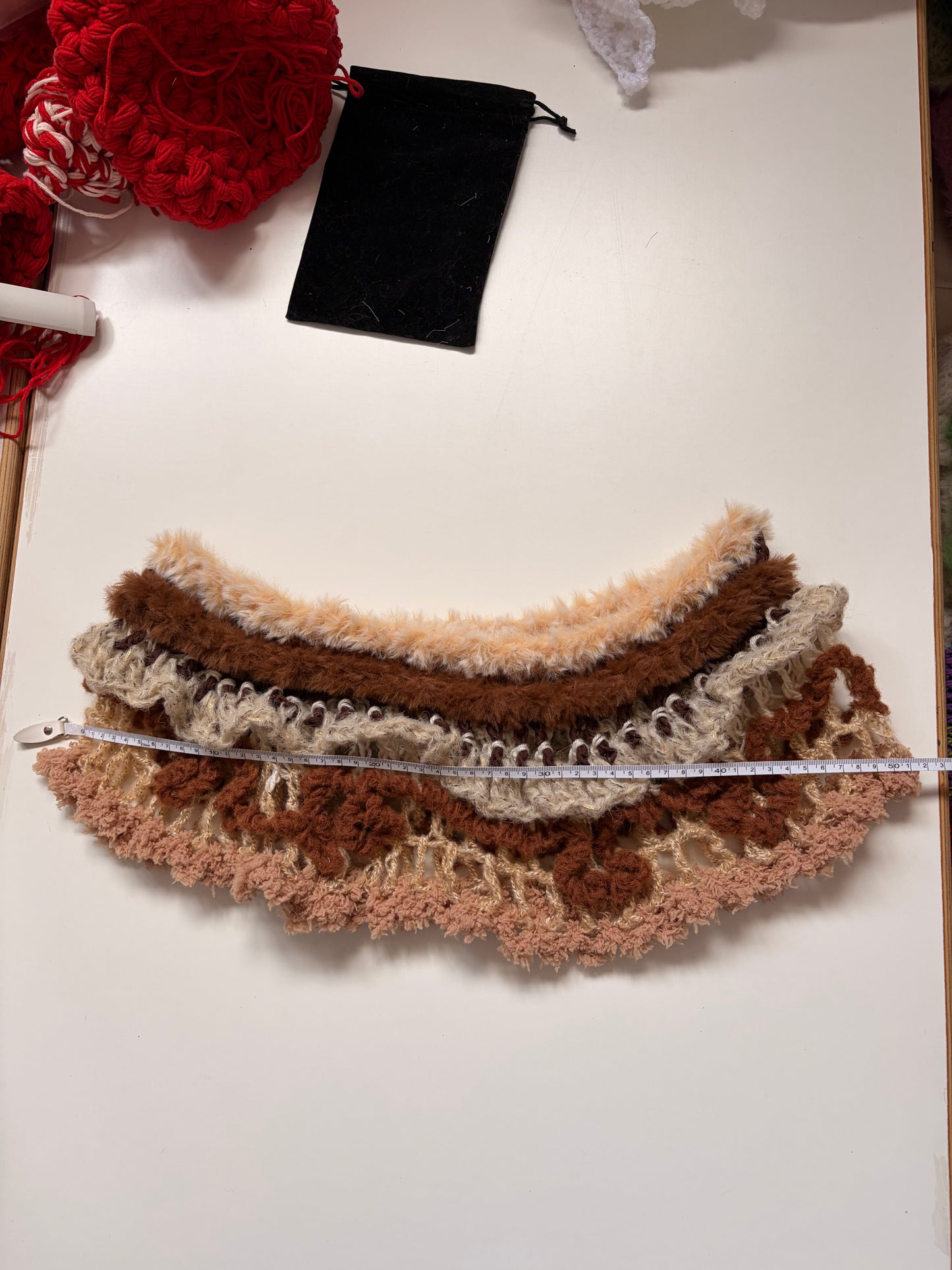 Mesh top/skirt/shrug -How to enjoy yarn playground