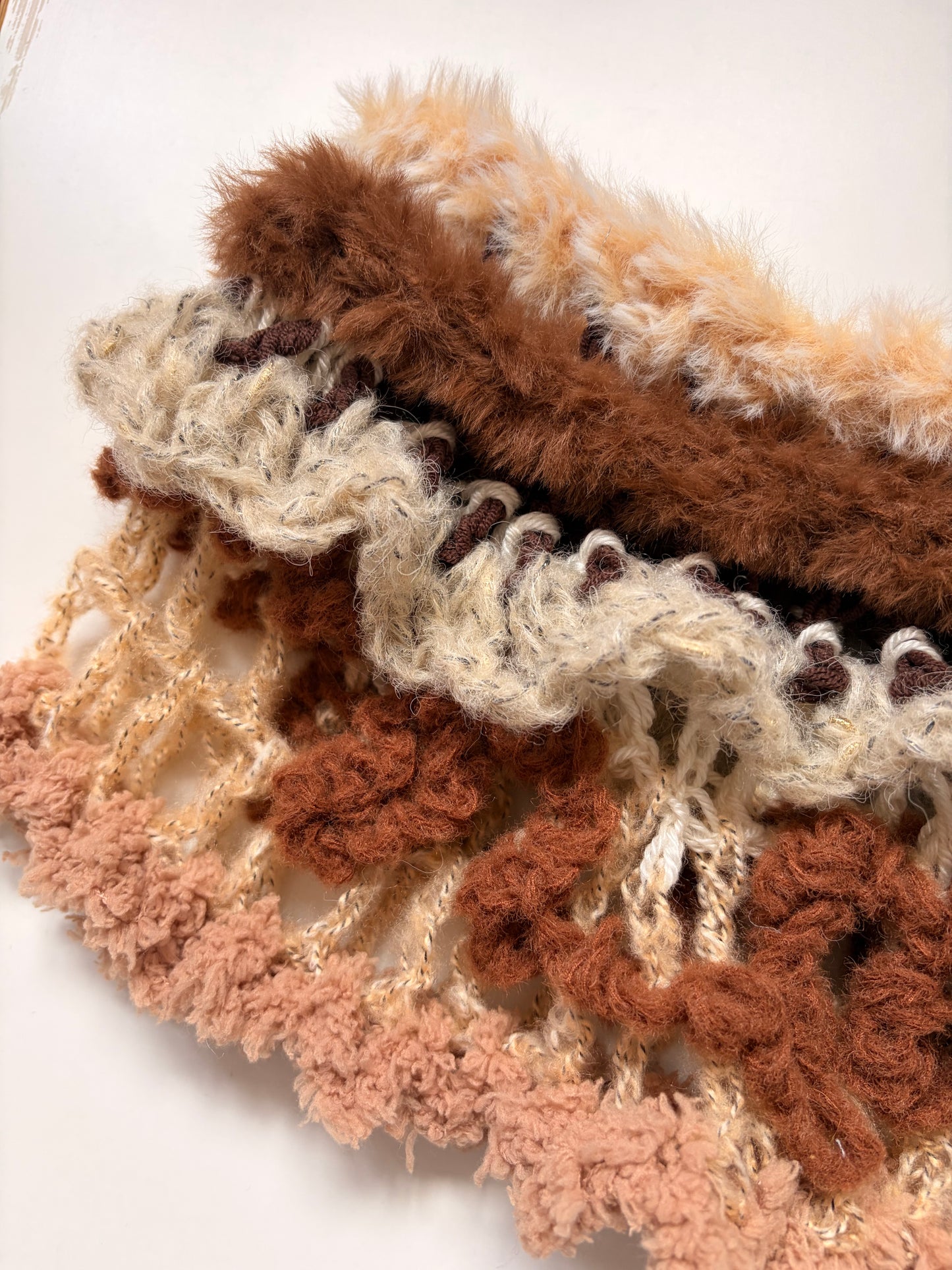 Mesh top/skirt/shrug -How to enjoy yarn playground