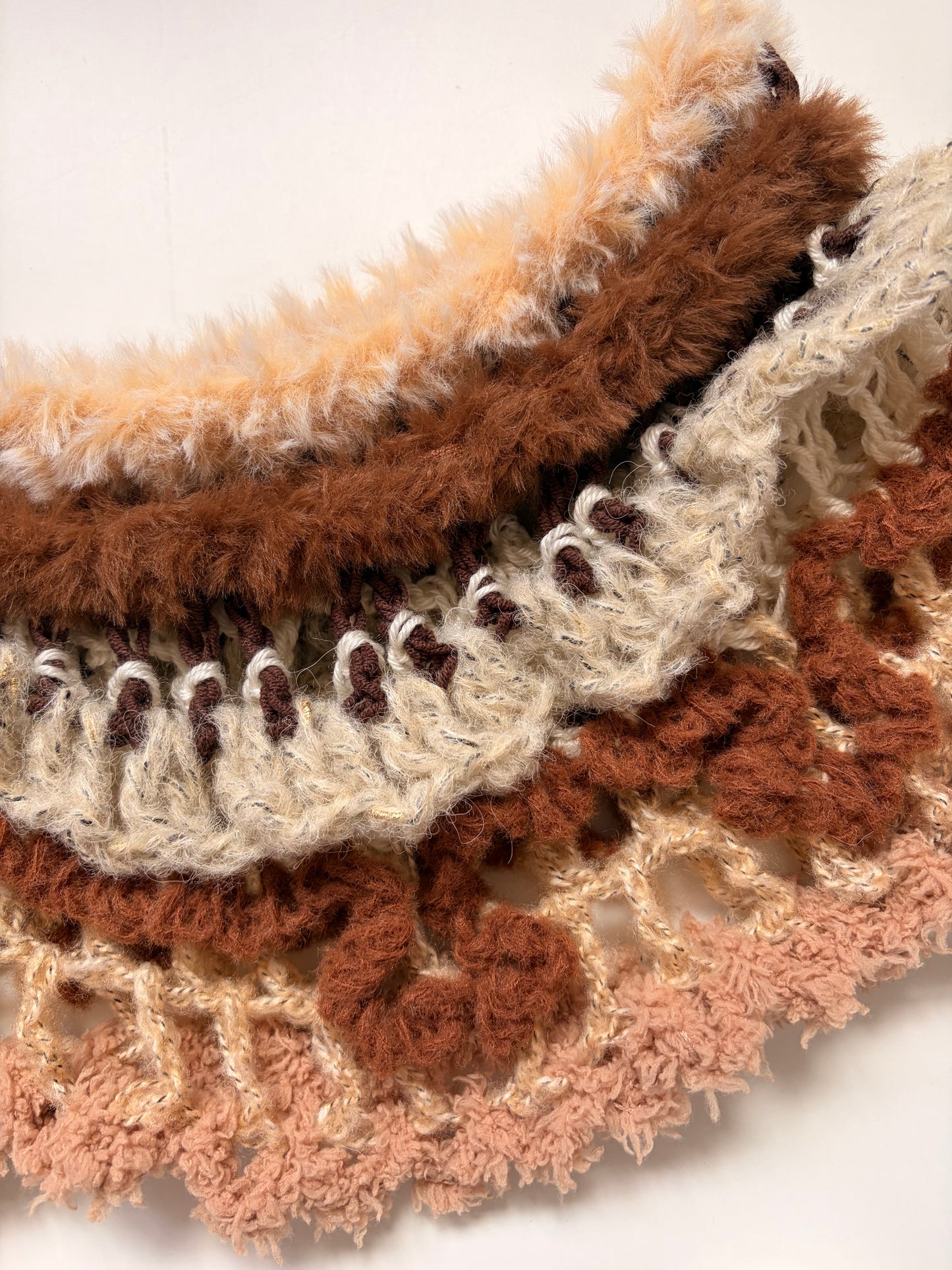 Mesh top/skirt/shrug -How to enjoy yarn playground