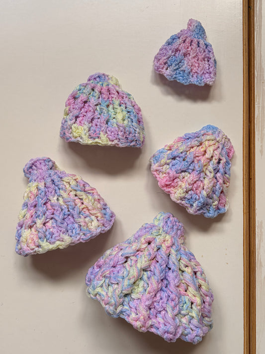 Sea Shells  -How to enjoy yarn playground