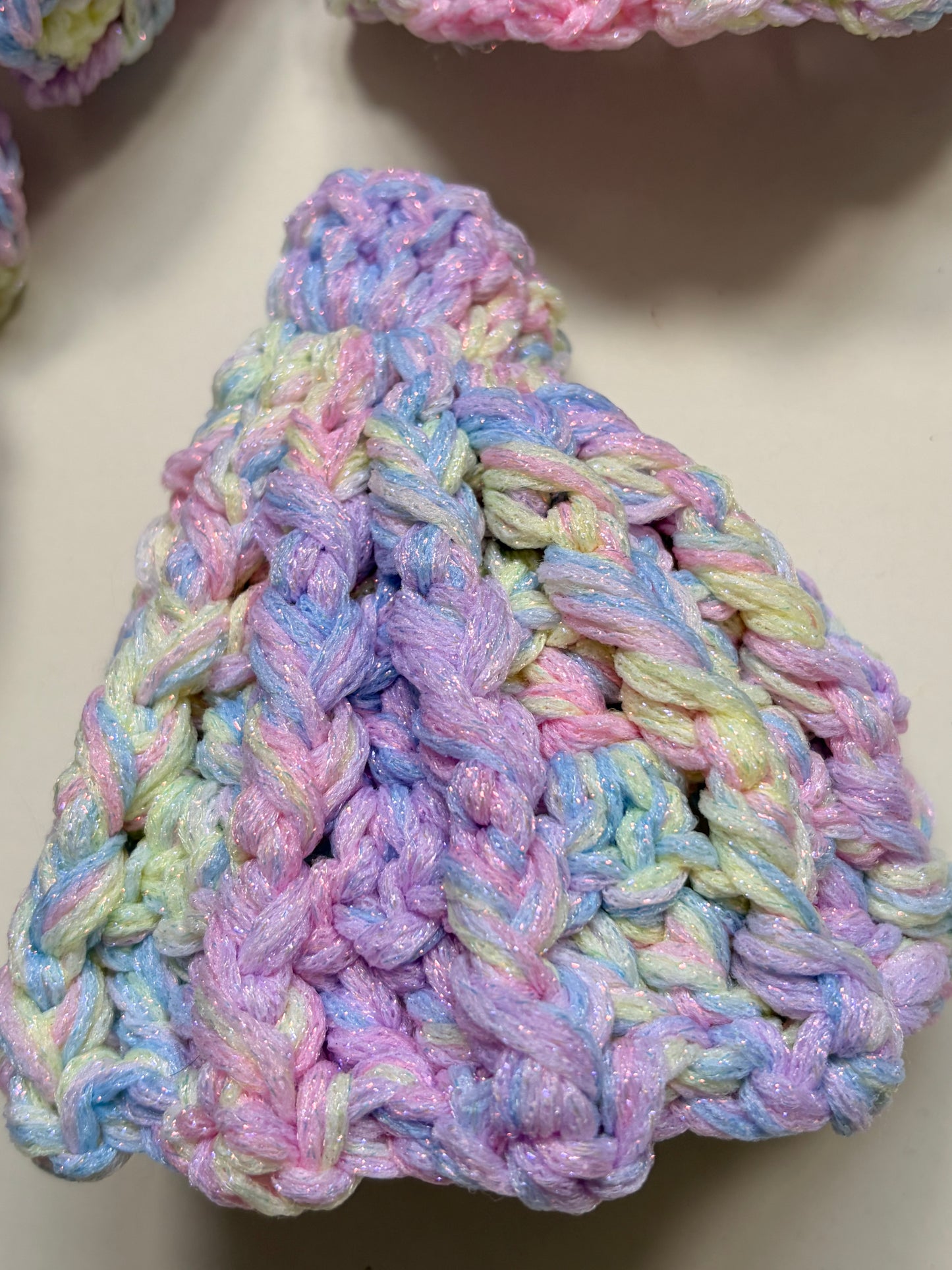 Sea Shells  -How to enjoy yarn playground