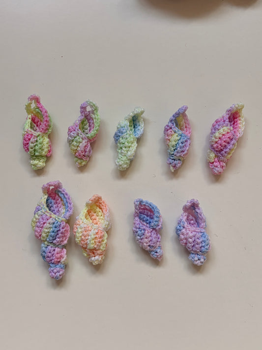 Mini Sea Shell  -How to enjoy yarn playground