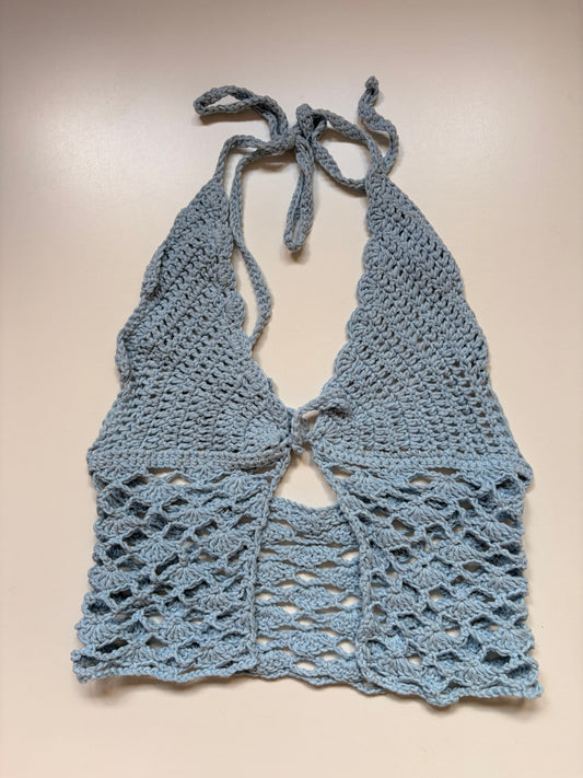 Butterfly top  -How to enjoy yarn playground