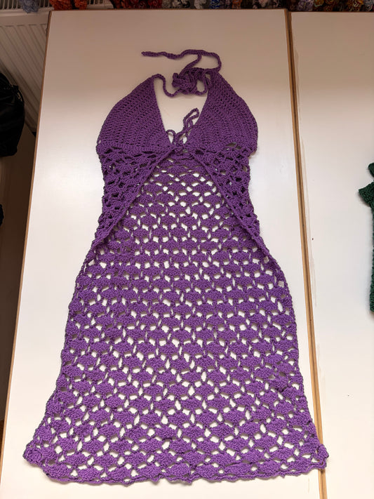 Butterfly top dress  -How to enjoy yarn playground