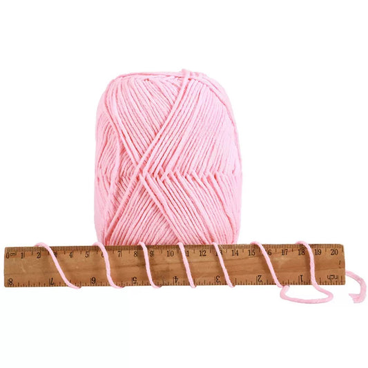 HCBZ Standard 5-ply crochet yarn DIY craft kit for making bags and soft toys