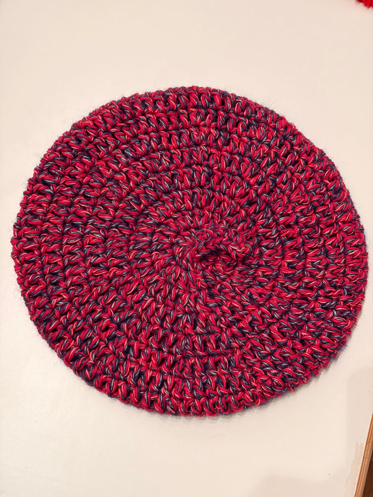 LYX Beret red