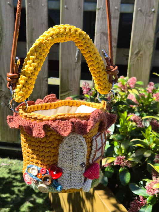 Tree house Crochet Handbag Kit available