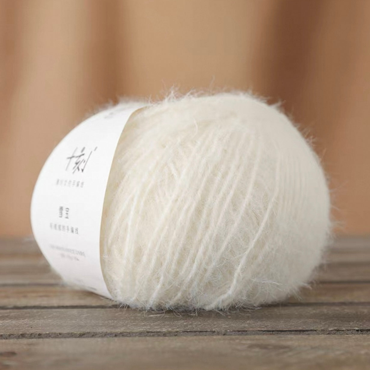 Xue bao - Fluffy Wool blended yarn Crochet Knit Blanket Jumpers Shawls for Autumn Winter Rainy Cold day-901