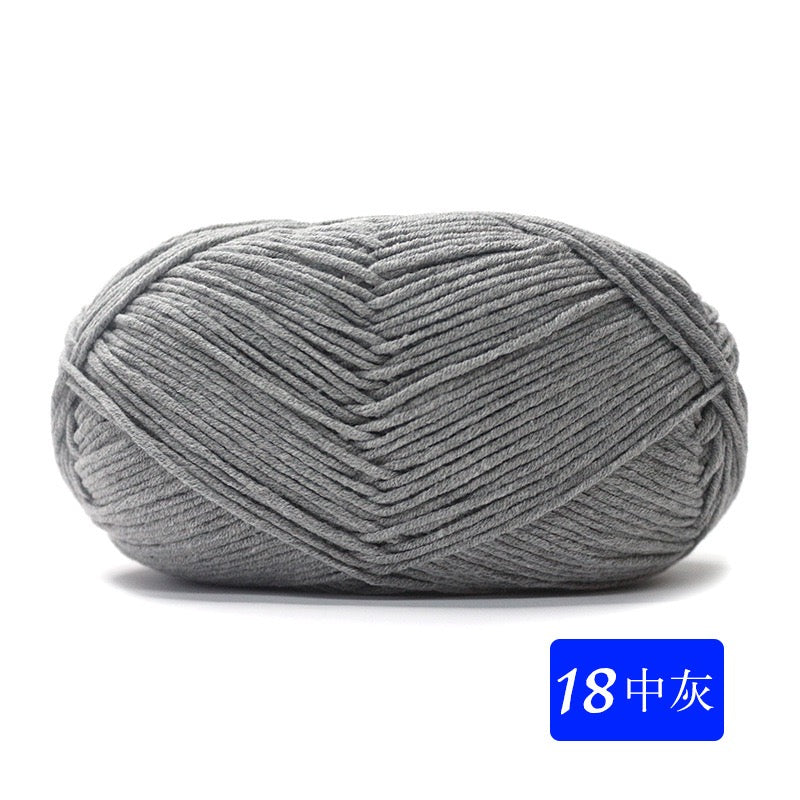 HCBZ Standard 5-ply crochet yarn DIY craft kit for making bags and soft toys