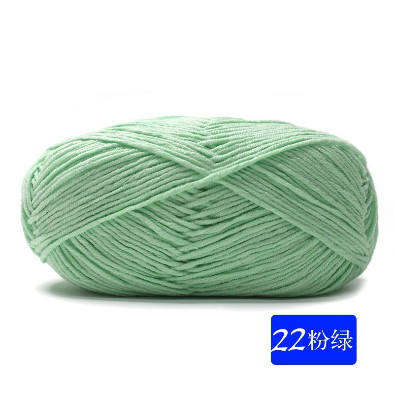 HCBZ Standard 5-ply crochet yarn DIY craft kit for making bags and soft toys