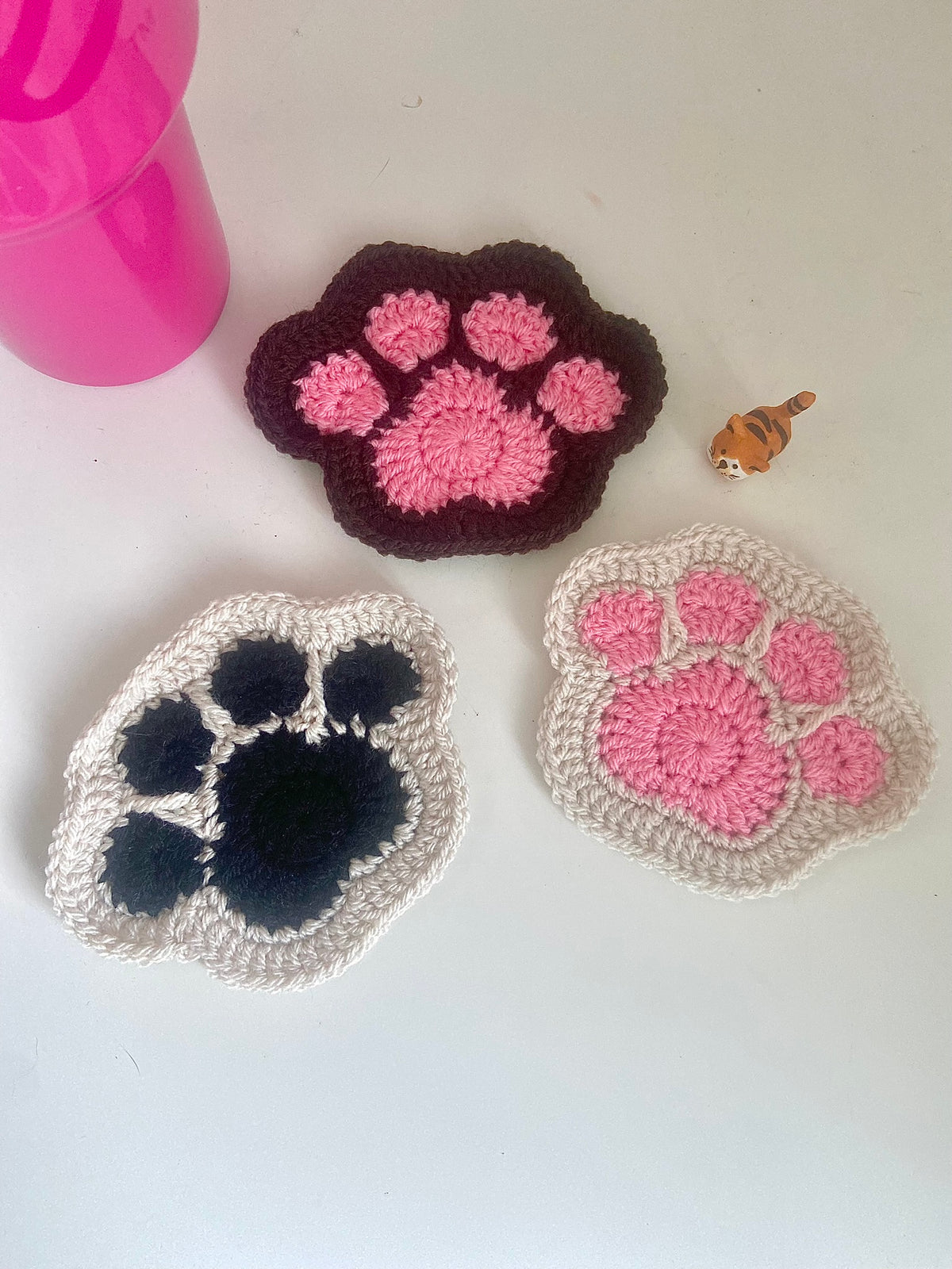 猫吟花夏Paw Coaster