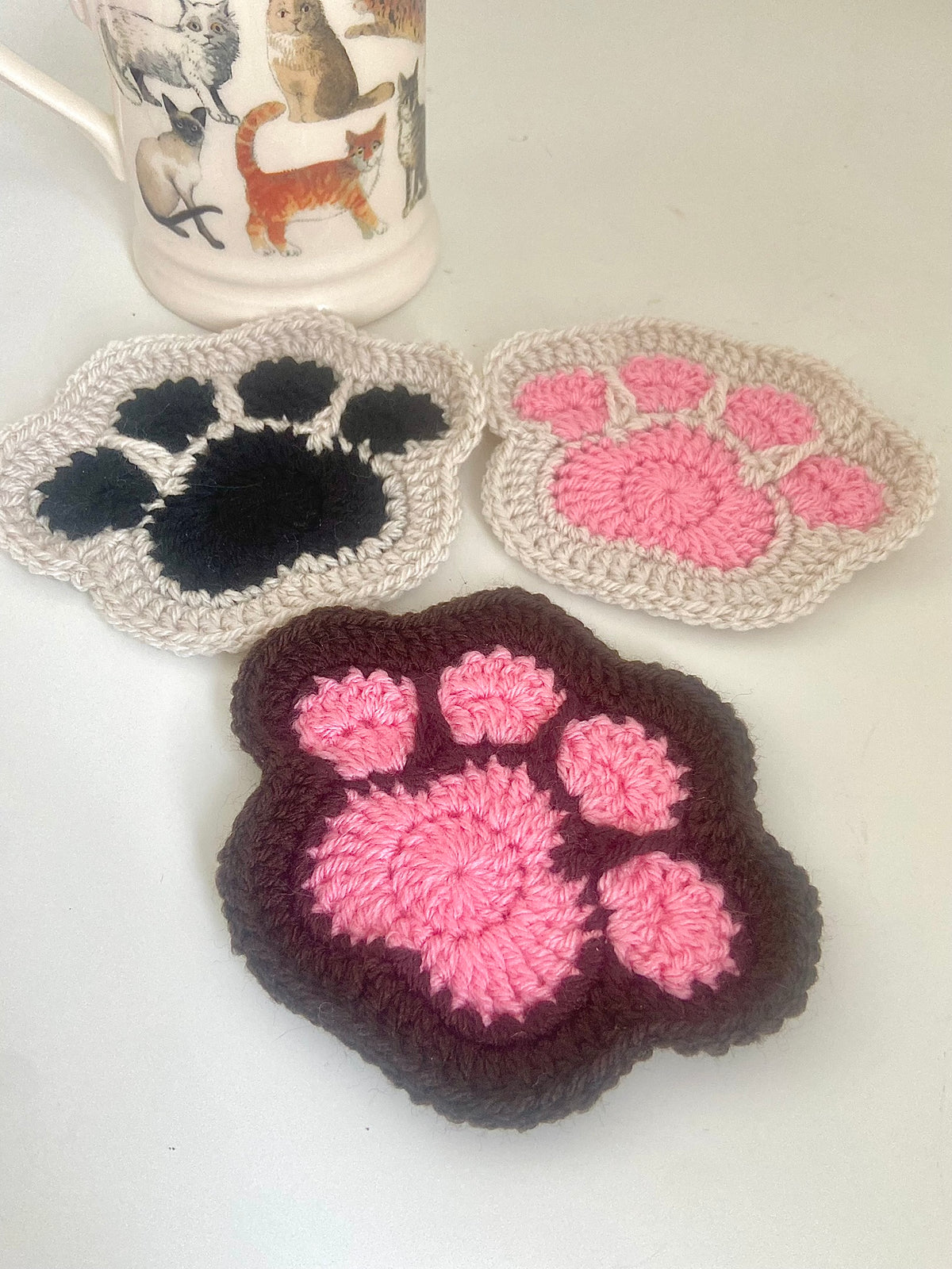 猫吟花夏Paw Coaster