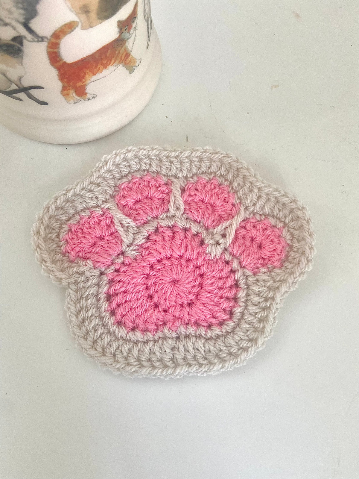 猫吟花夏Paw Coaster