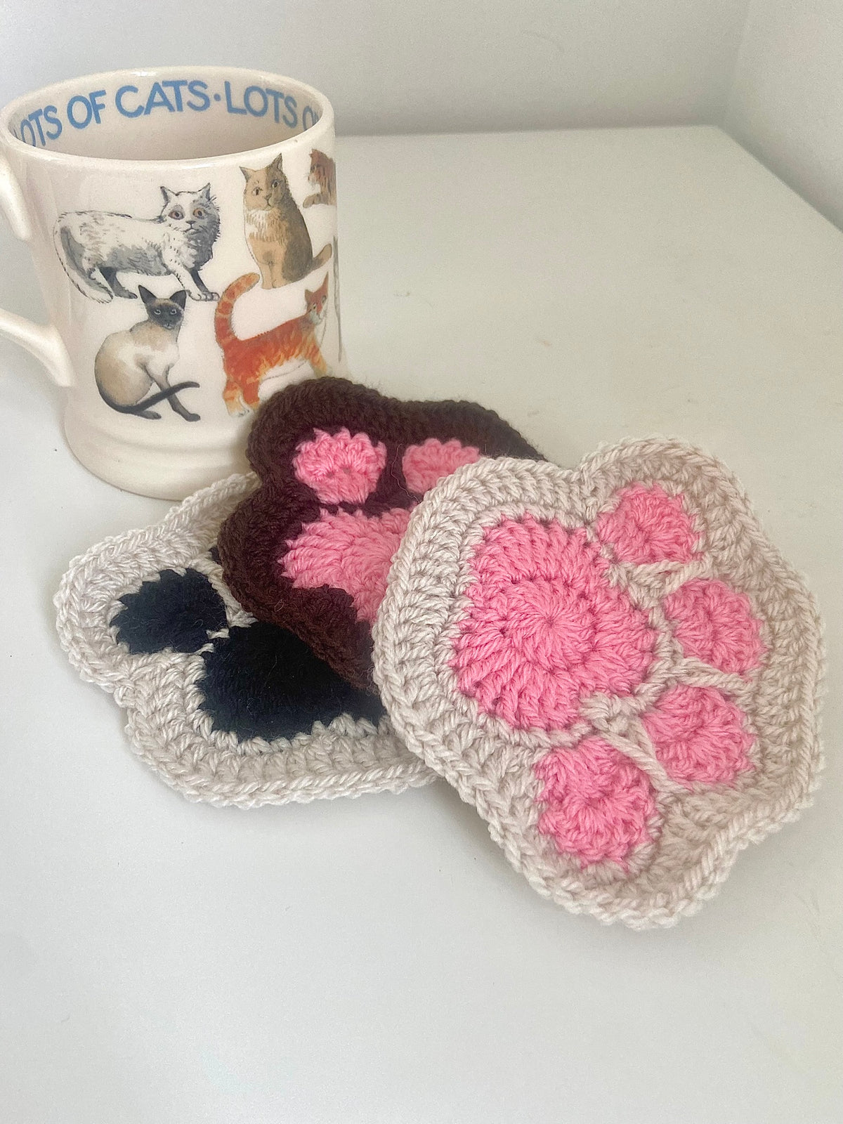 猫吟花夏Paw Coaster