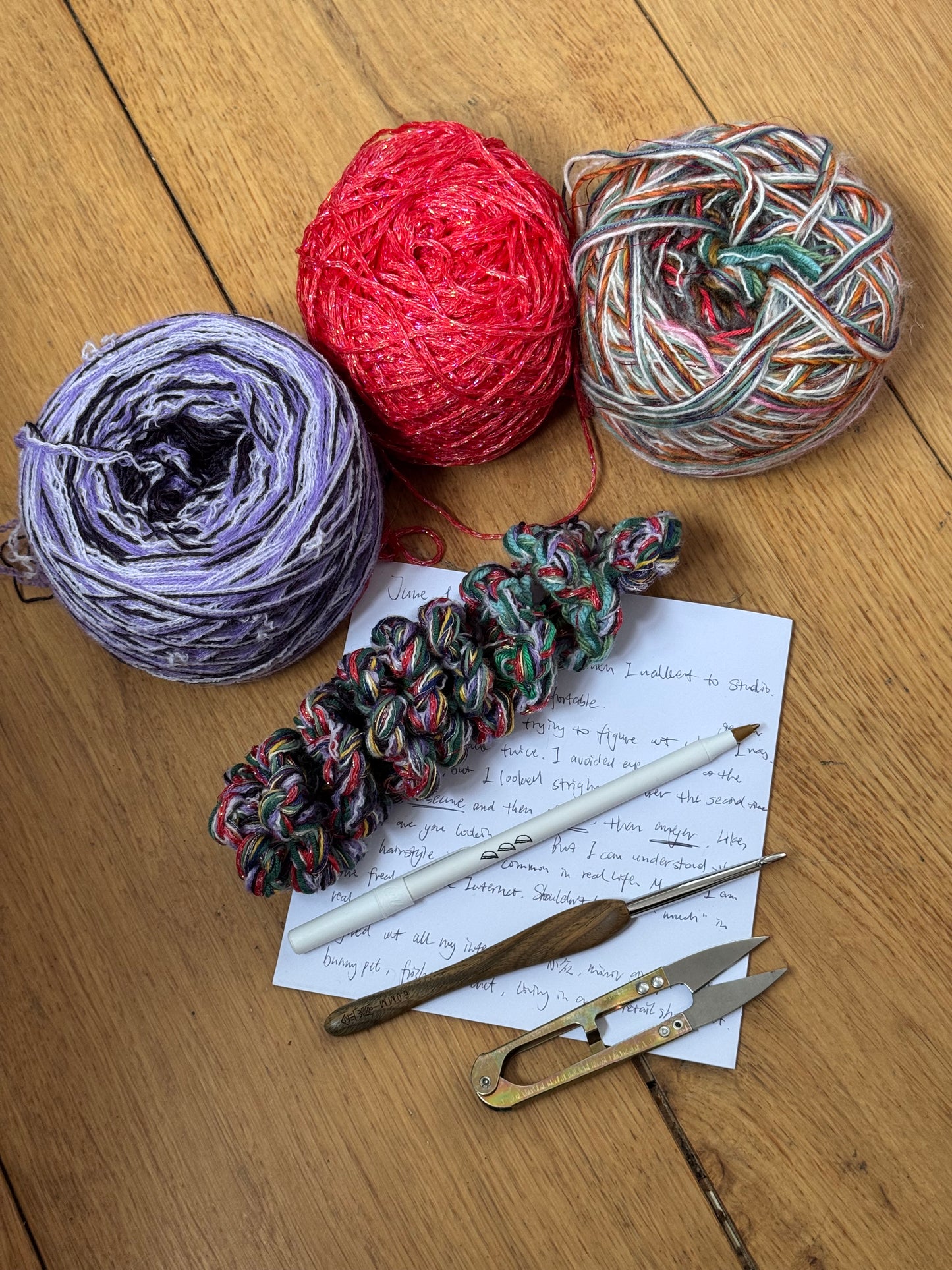 Emotion/stress relief Crochet Wisteria Experience